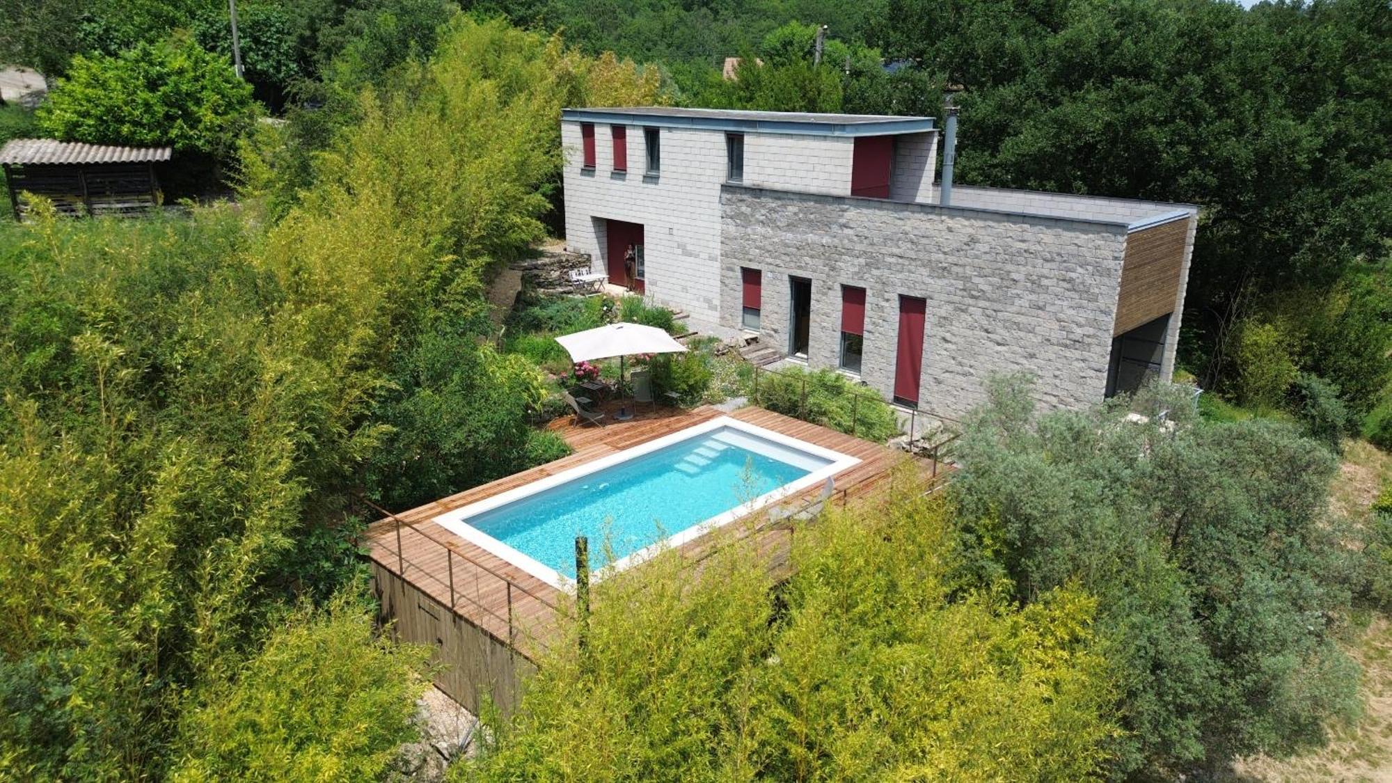 La Maison Des Chataigniers Meyrannes Εξωτερικό φωτογραφία